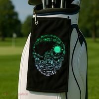 Paintball Mask For Paintballer Paintballing Golf Towel thumb 2