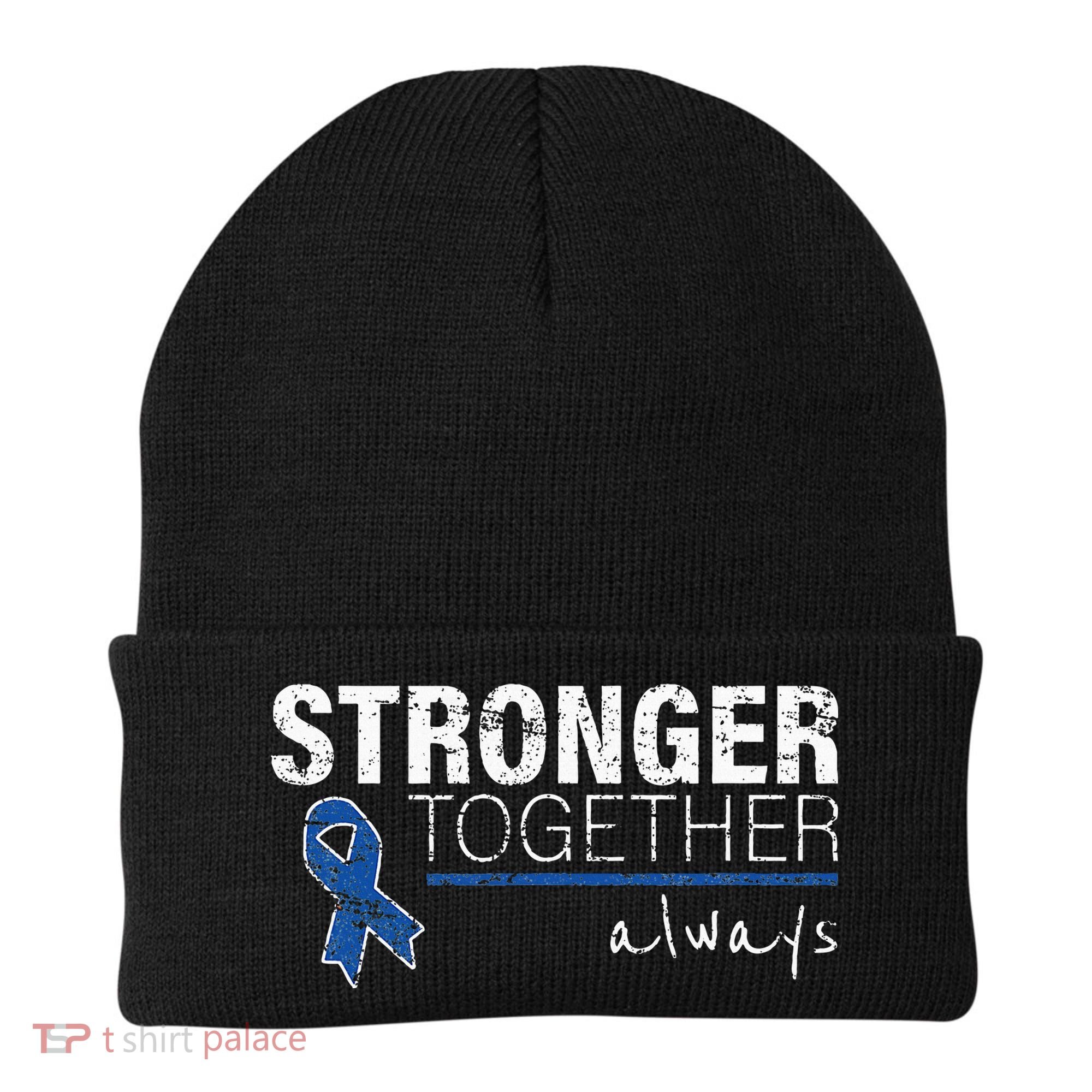 Positive Message For Women Colon Cancer Awareness Beanie