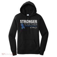 Positive Message For Women Colon Cancer Awareness Women's Hoodie thumb 0