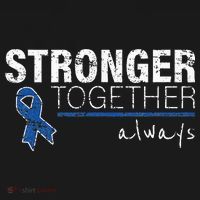 Positive Message For Women Colon Cancer Awareness Women's Hoodie thumb 2