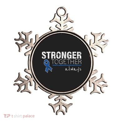 Positive Message For Women Colon Cancer Awareness Ornament