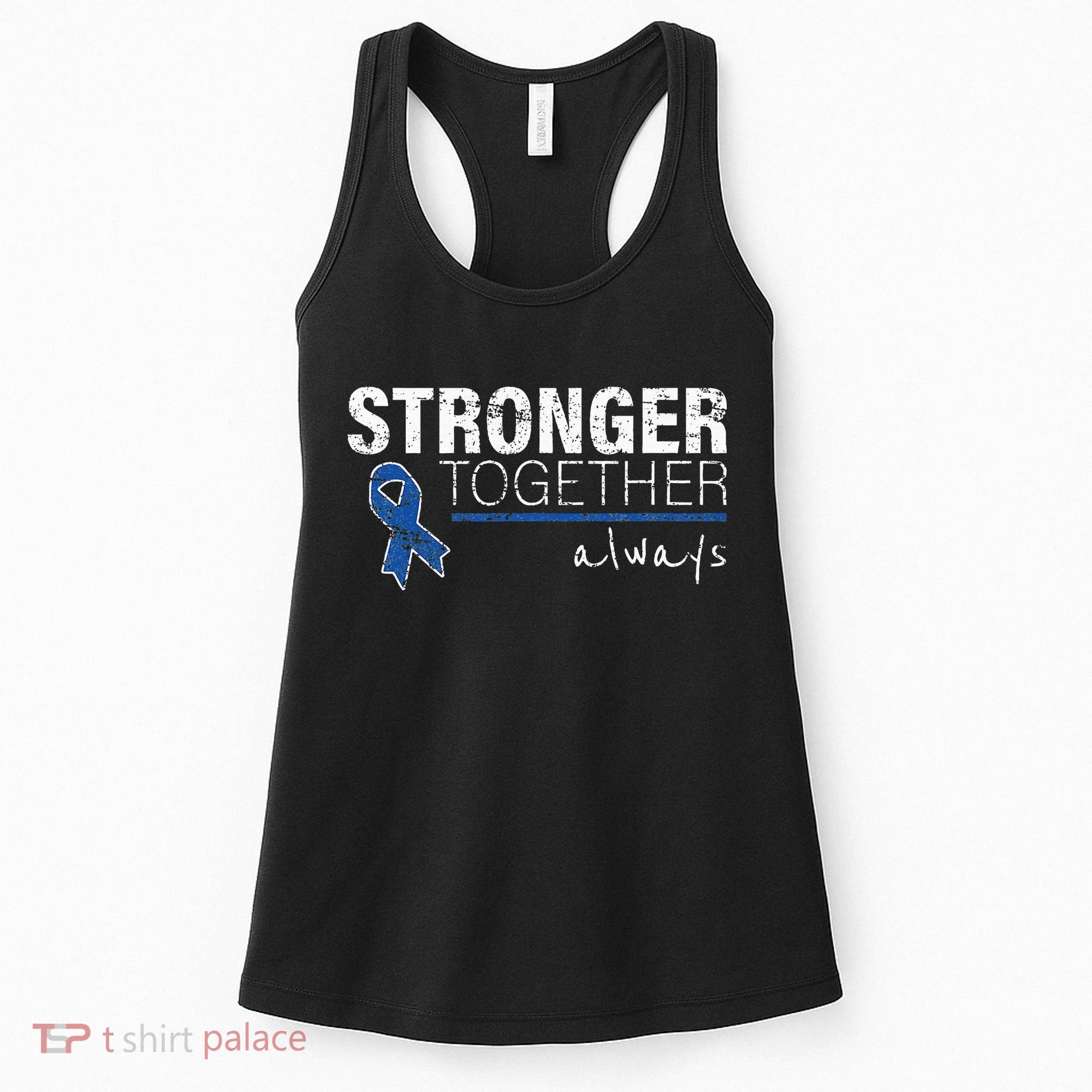 Positive Message For Women Colon Cancer Awareness Women's Tank Top