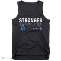 Positive Message For Women Colon Cancer Awareness Tank Top thumb 0