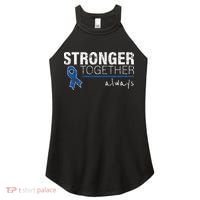 Positive Message For Women Colon Cancer Awareness Women's Perfect Tri Rocker Tank thumb 0
