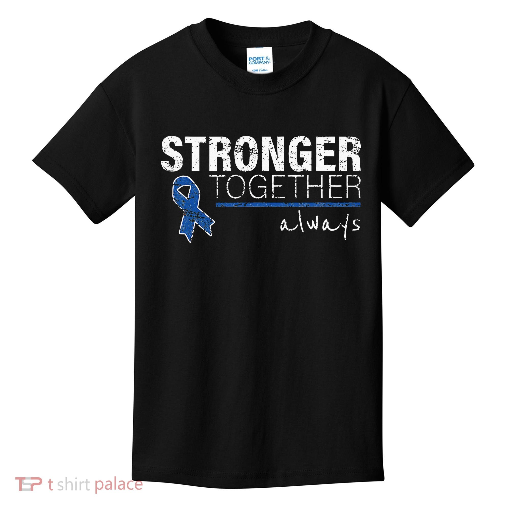 Positive Message For Women Colon Cancer Awareness Kids T-Shirt