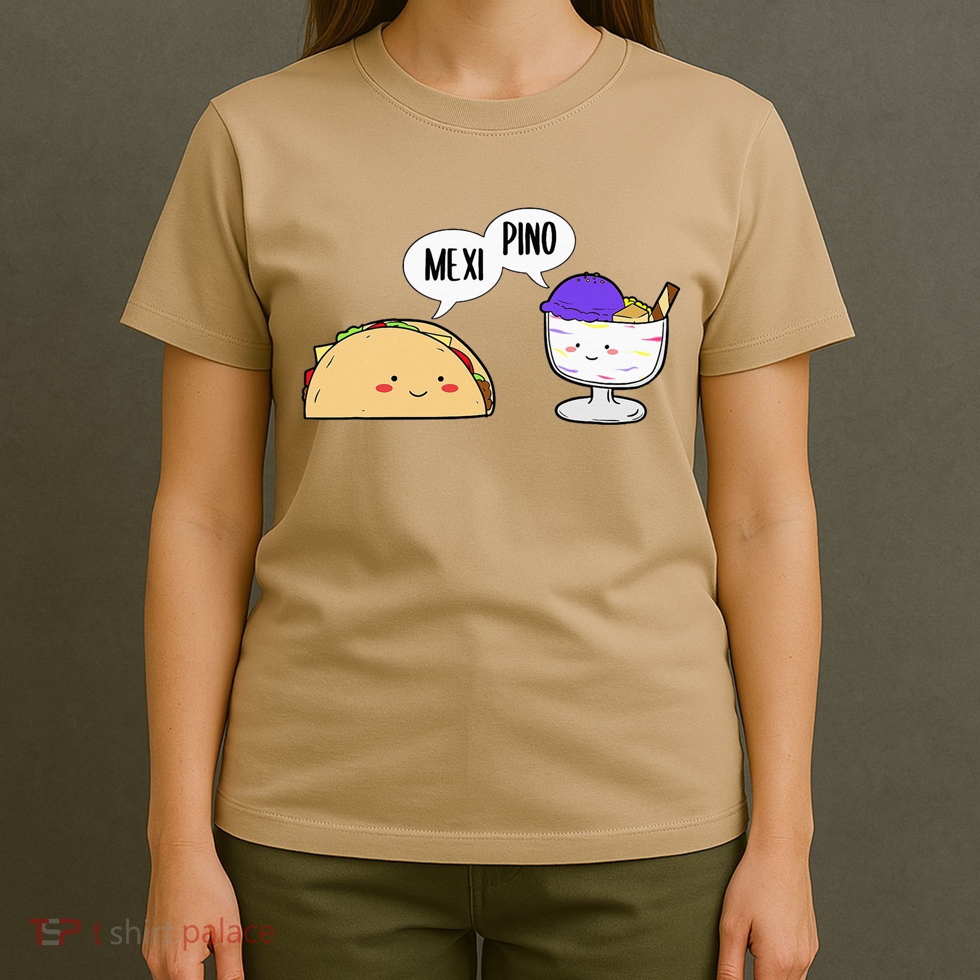 Philippines Mexico Filipino Proud Mexipino Halo Halo Dessert T-Shirt