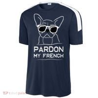 Pardon My French Tshirt Frenchie Bulldog Sport-Tek Competitor United Soccer Jersey thumb 2