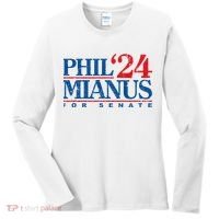 Phil Mianus For Senate 2024 Phil Mianus Election Women's Long Sleeve Shirt thumb 0