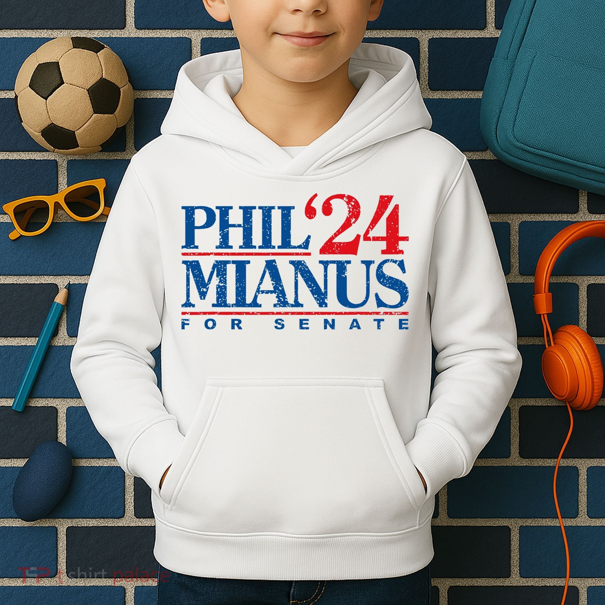 Phil Mianus For Senate 2024 Phil Mianus Election Kids Hoodie