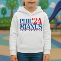 Phil Mianus For Senate 2024 Phil Mianus Election Kids Hoodie thumb 3