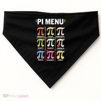 Pi Menu Funny Pi 3 USA-Made Doggie Bandana thumb 0