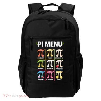 Pi Menu Funny Pi 3 Backpack