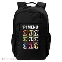 Pi Menu Funny Pi 3 Backpack thumb 0
