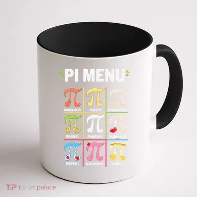 Pi Menu Funny Pi 3 Coffee Mug back