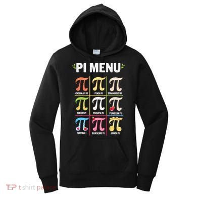 Pi Menu Funny Pi 3 Women's Hoodie