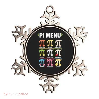 Pi Menu Funny Pi 3 Ornament