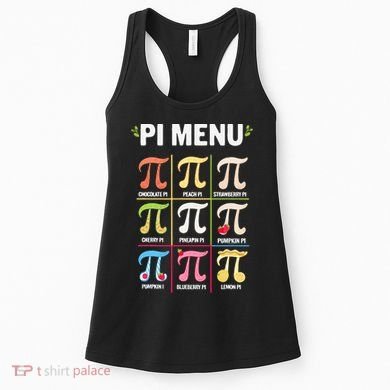 Pi Menu Funny Pi 3 Women's Tank Top