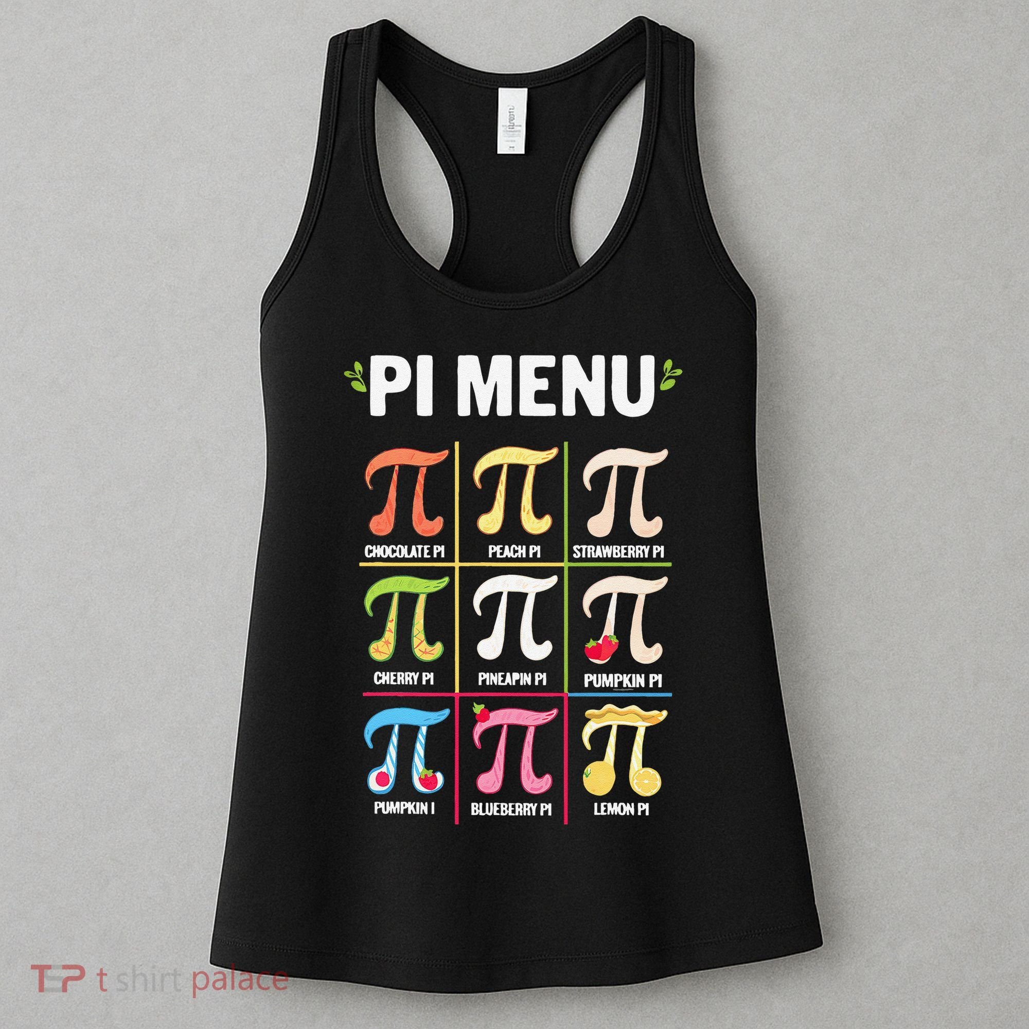 Pi Menu Funny Pi 3 Women's Tank Top