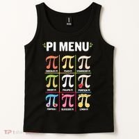 Pi Menu Funny Pi 3 Tank Top thumb 2