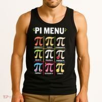 Pi Menu Funny Pi 3 Tank Top thumb 3