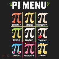 Pi Menu Funny Pi 3 Golf Towel thumb 3