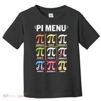 Pi Menu Funny Pi 3 Toddler T-Shirt thumb 0