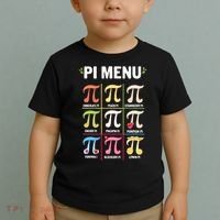 Pi Menu Funny Pi 3 Toddler T-Shirt thumb 2