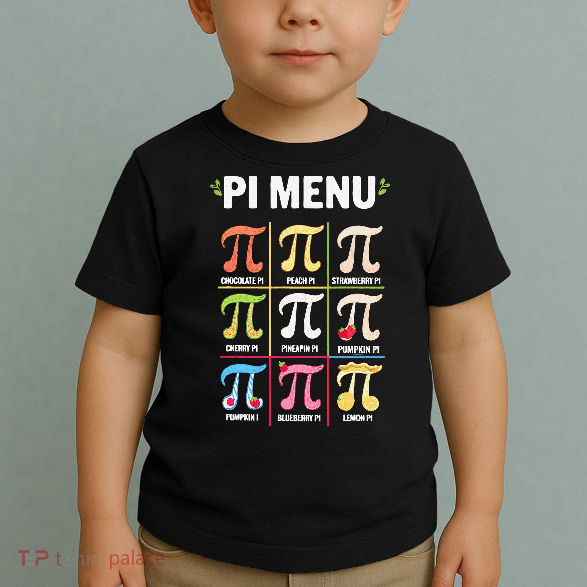 Pi Menu Funny Pi 3 Toddler T-Shirt