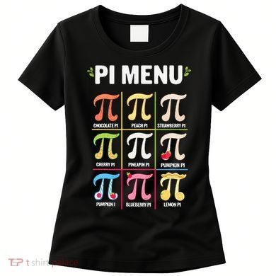 Pi Menu Funny Pi 3 Women's T-Shirt