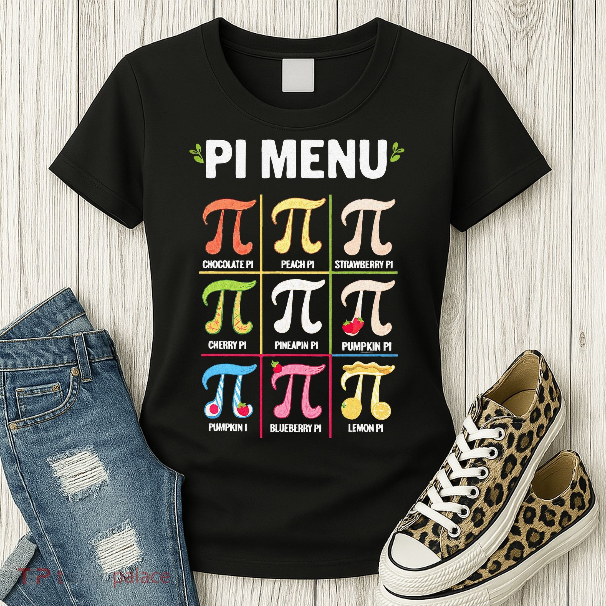 Pi Menu Funny Pi 3 Women's T-Shirt