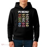 Pi Menu Funny Pi 3 Kids Hoodie thumb 4