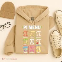 Pi Menu Funny Pi 3 Hoodie thumb 4