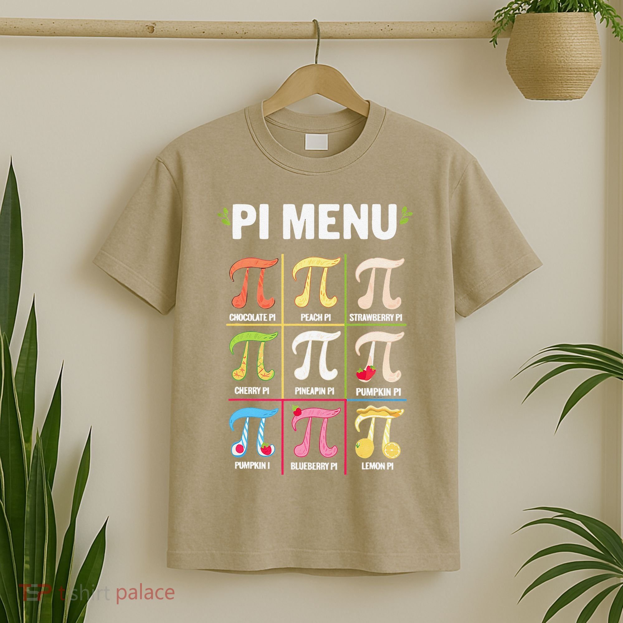 Pi Menu Funny Pi 3 T-Shirt