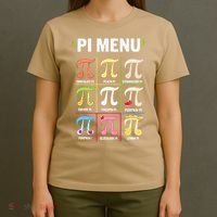 Pi Menu Funny Pi 3 T-Shirt thumb 4