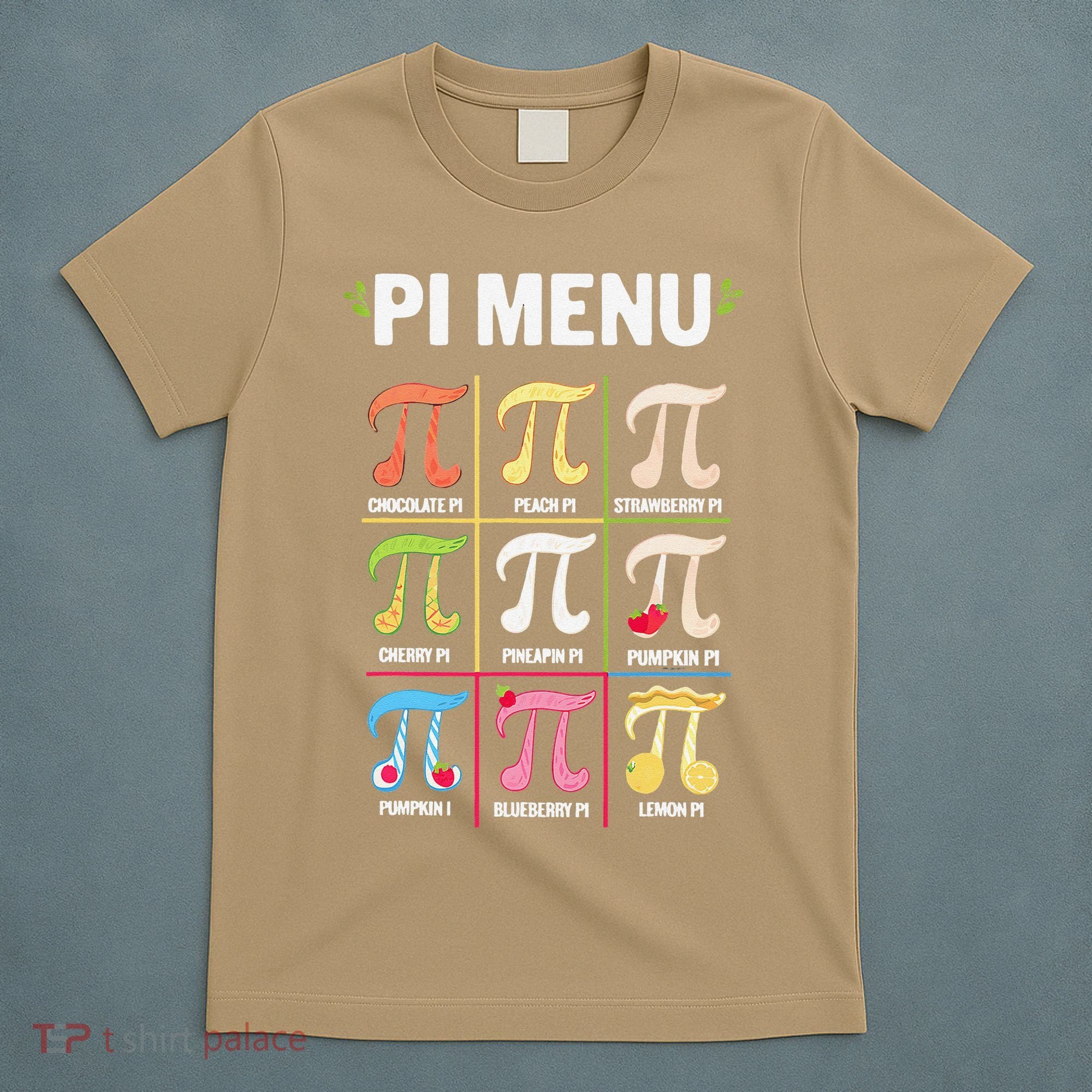 Pi Menu Funny Pi 3 T-Shirt