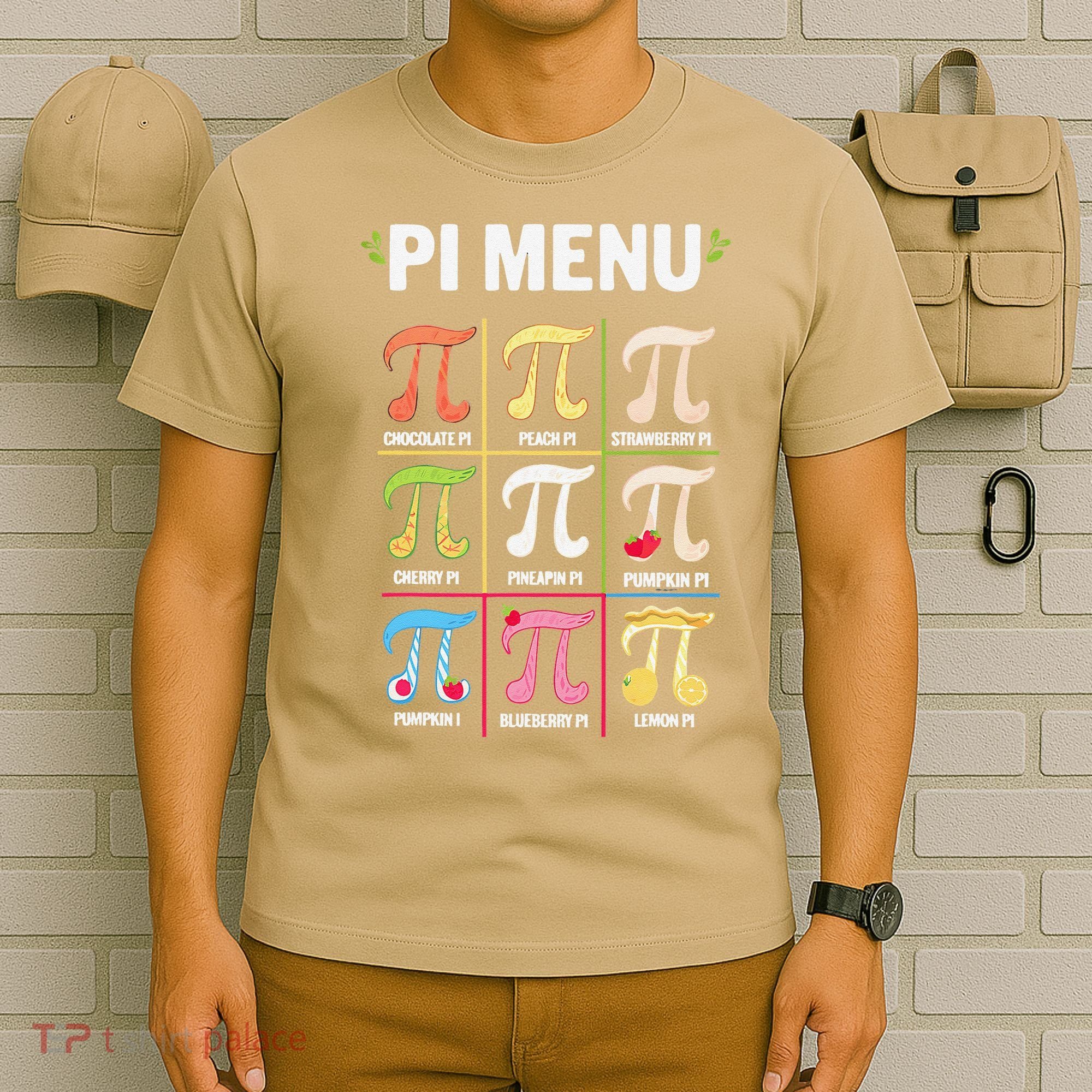 Pi Menu Funny Pi 3 T-Shirt