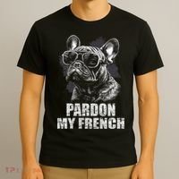 Pardon My French Bulldog Frenchie Lover T-Shirt thumb 3