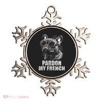 Pardon My French Bulldog Frenchie Lover Ornament thumb 0