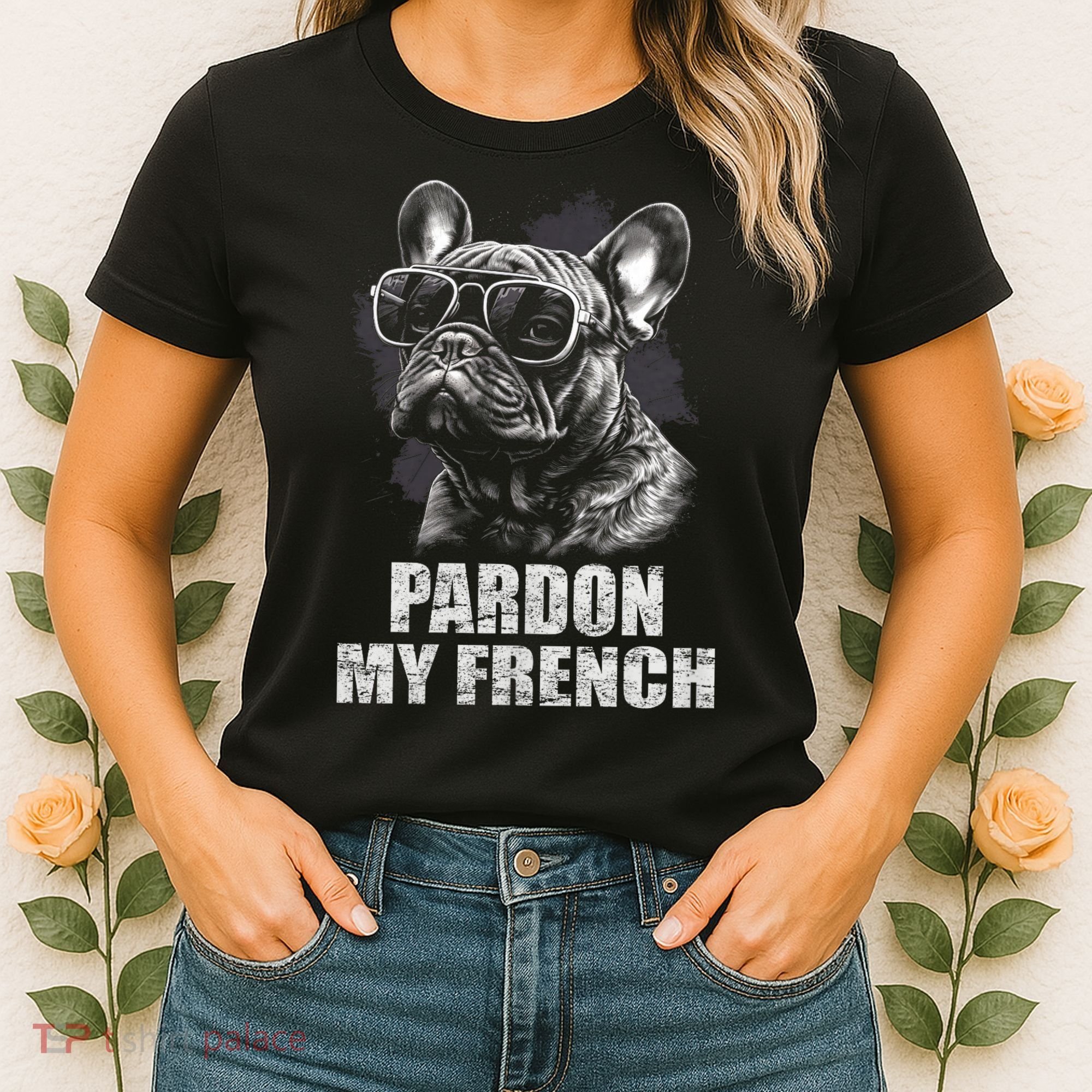 Pardon My French Bulldog Frenchie Lover Women's T-Shirt