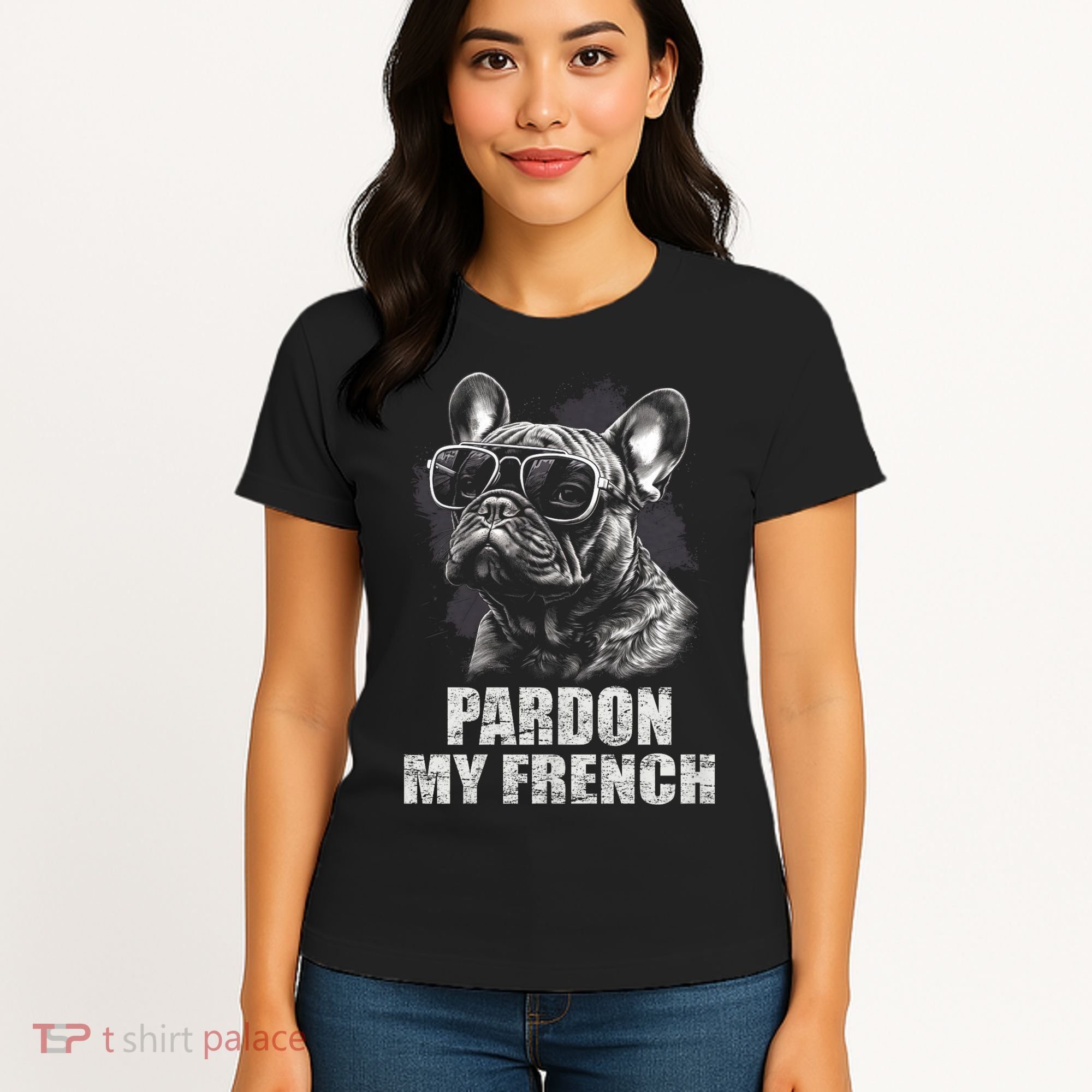 Pardon My French Bulldog Frenchie Lover Women's T-Shirt