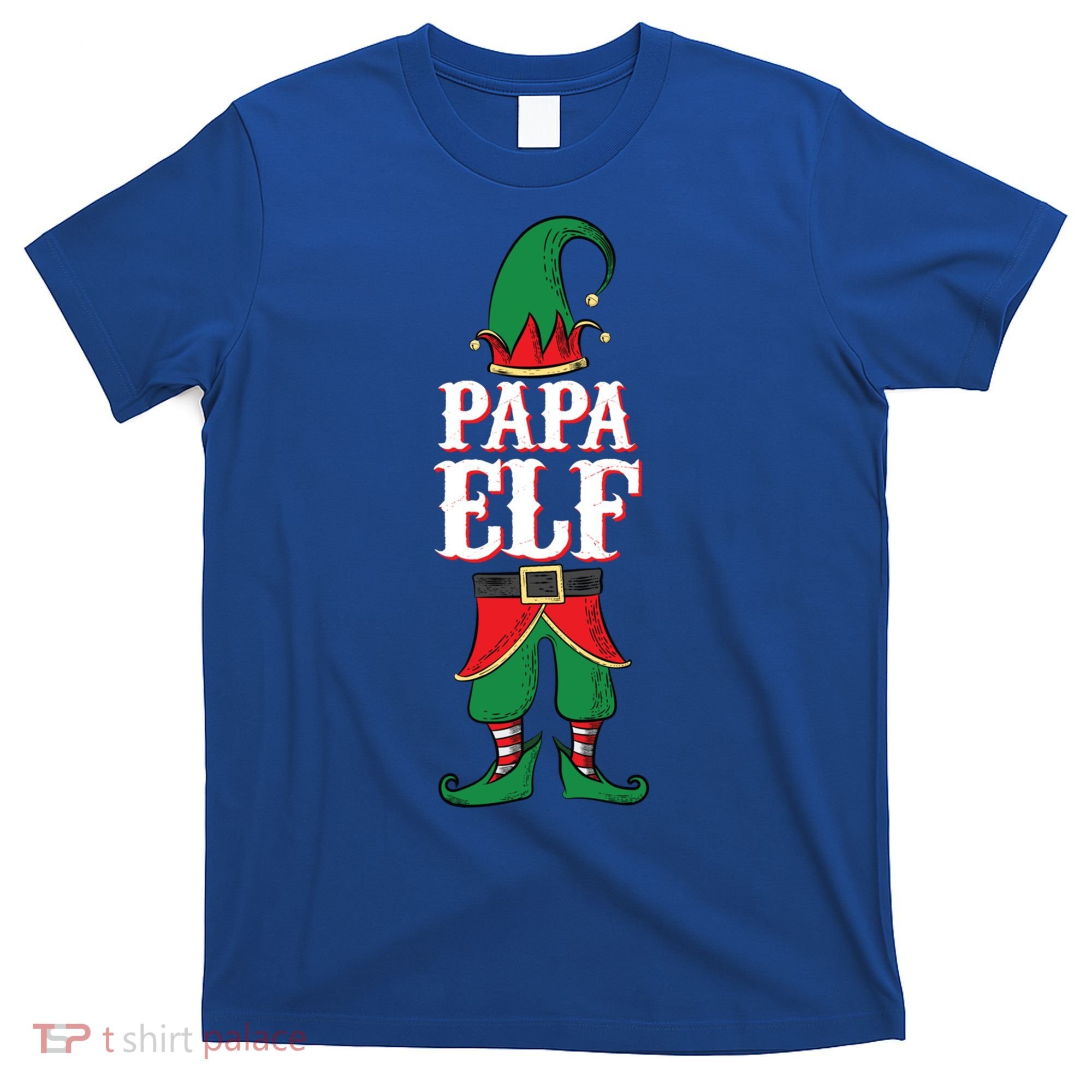 Papa Meaningful Gift Mom And Dad Matching Family Christmas Cute Gift T-Shirt