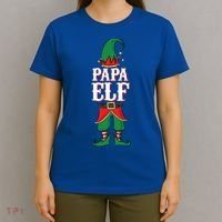 Papa Meaningful Gift Mom And Dad Matching Family Christmas Cute Gift T-Shirt thumb 4