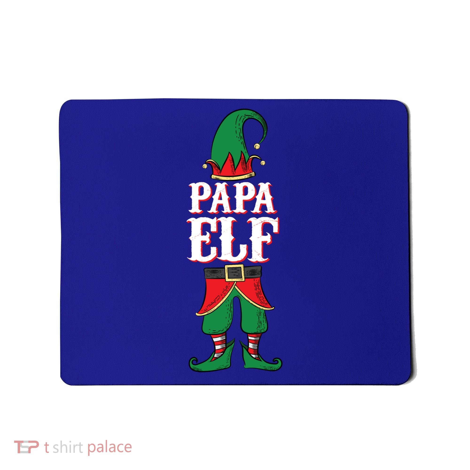Papa Meaningful Gift Mom And Dad Matching Family Christmas Cute Gift Mousepad
