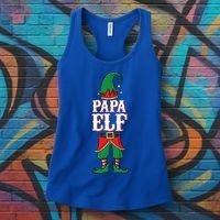 Papa Meaningful Gift Mom And Dad Matching Family Christmas Cute Gift Women's Tank Top thumb 3