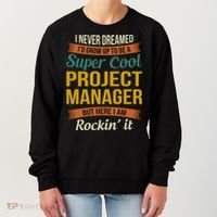 Project Manager Gift Funny Appreciation Gift Women's Sweatshirt thumb 0
