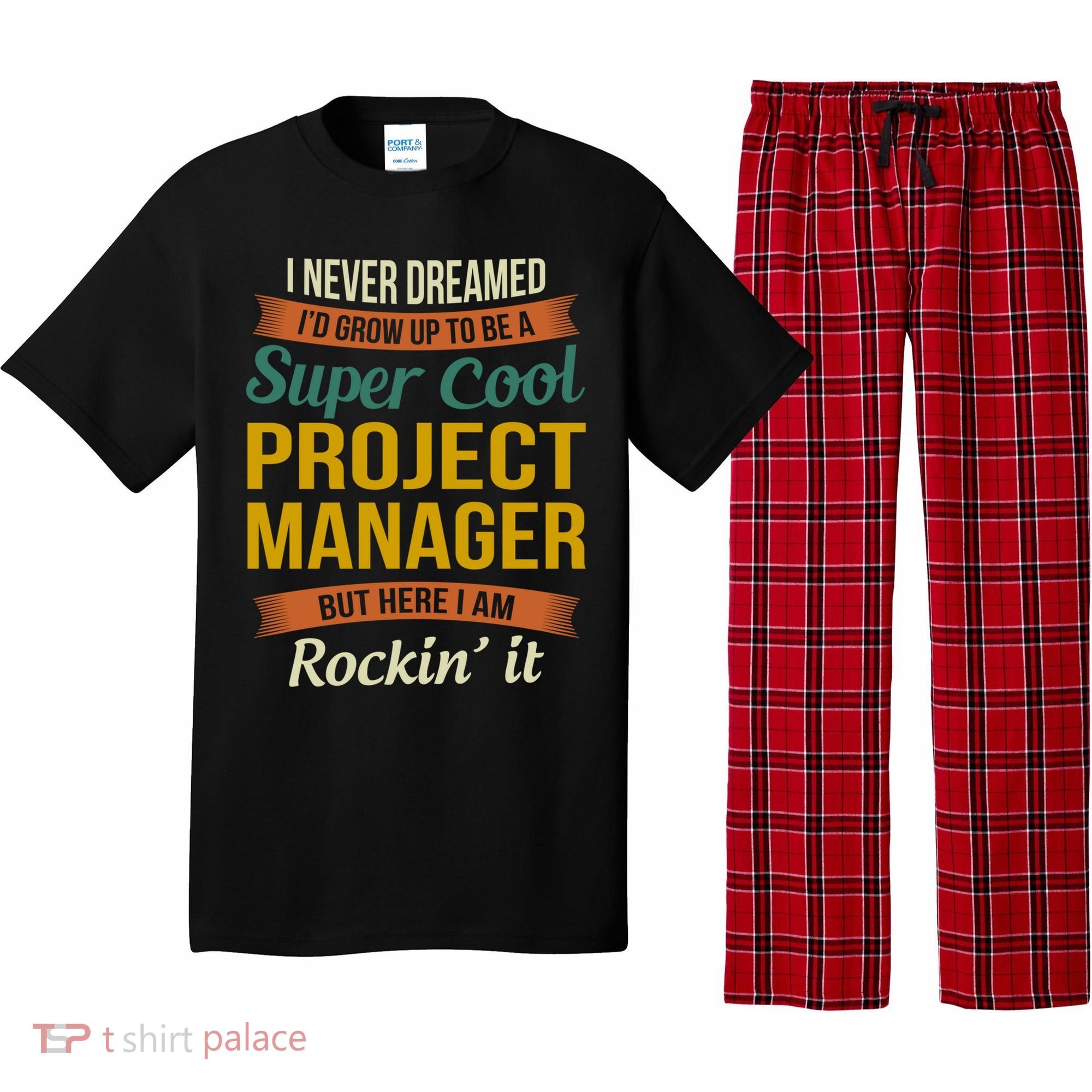 Project Manager Gift Funny Appreciation Gift Pajama Set