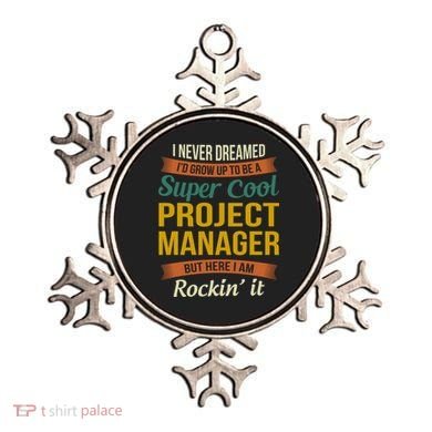 Project Manager Gift Funny Appreciation Gift Ornament