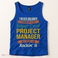 Project Manager Gift Funny Appreciation Gift Tank Top thumb 2