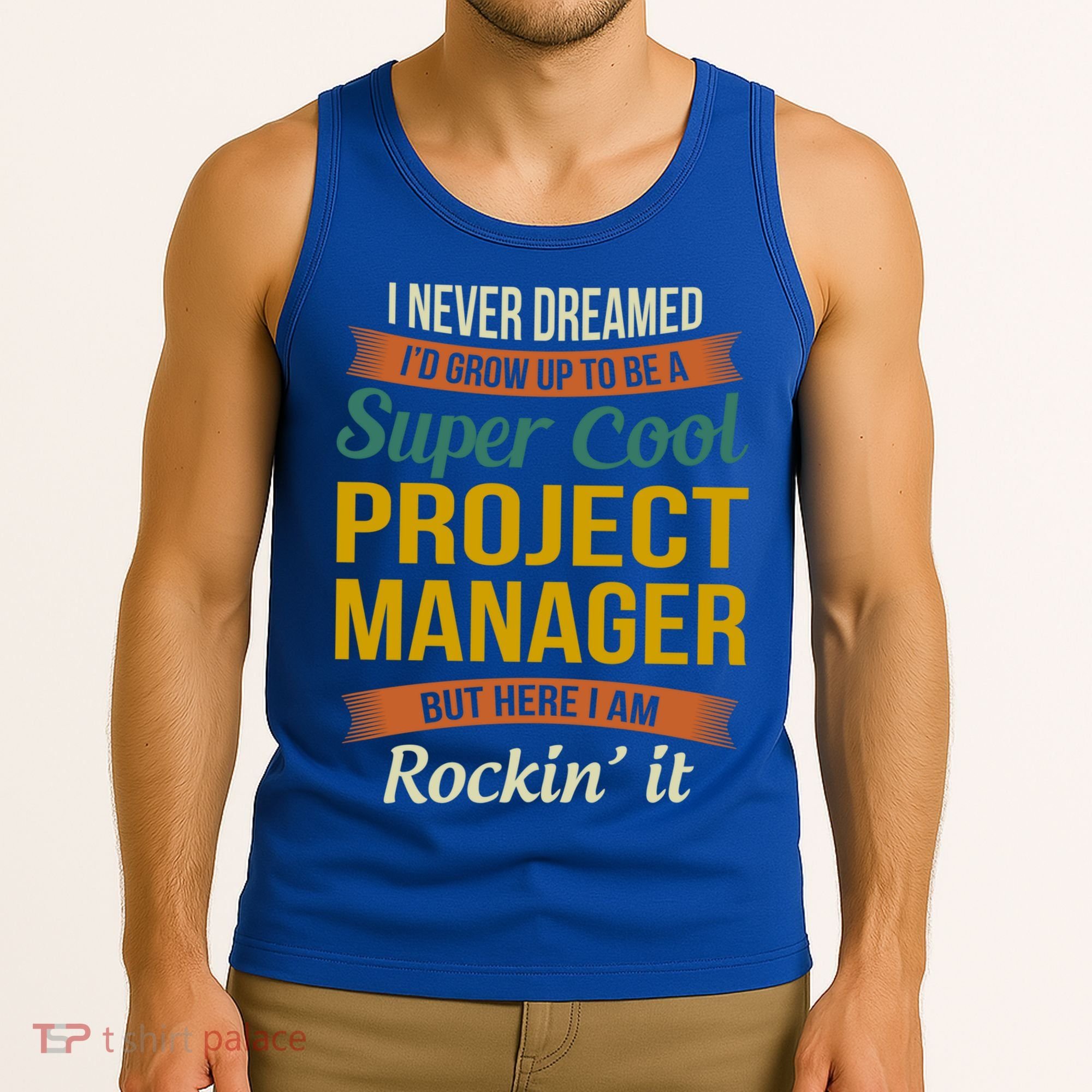 Project Manager Gift Funny Appreciation Gift Tank Top