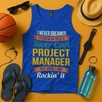 Project Manager Gift Funny Appreciation Gift Tank Top thumb 4